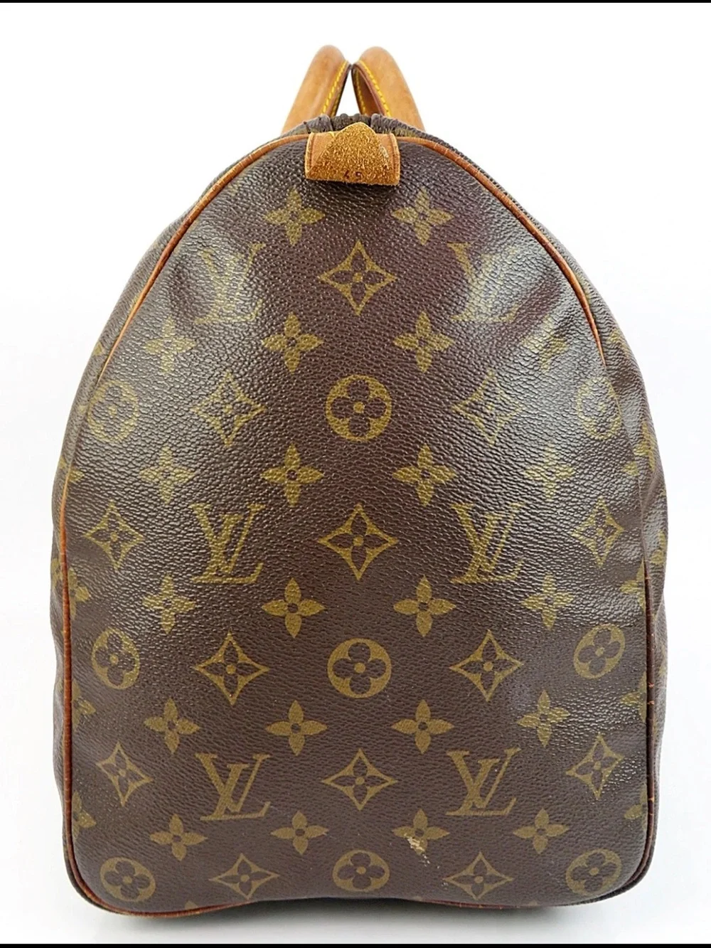 Louis Vuitton Monogram Canvas Duffle Bag in Brown and Tan
